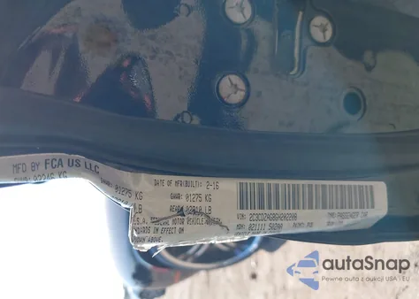 2016 Dodge Challenger Sxt from USA, damaged, VIN 2C3CDZAG8GH202208